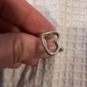 Tiffany and co x Elsa Peretti Open Heart Ring 6.5